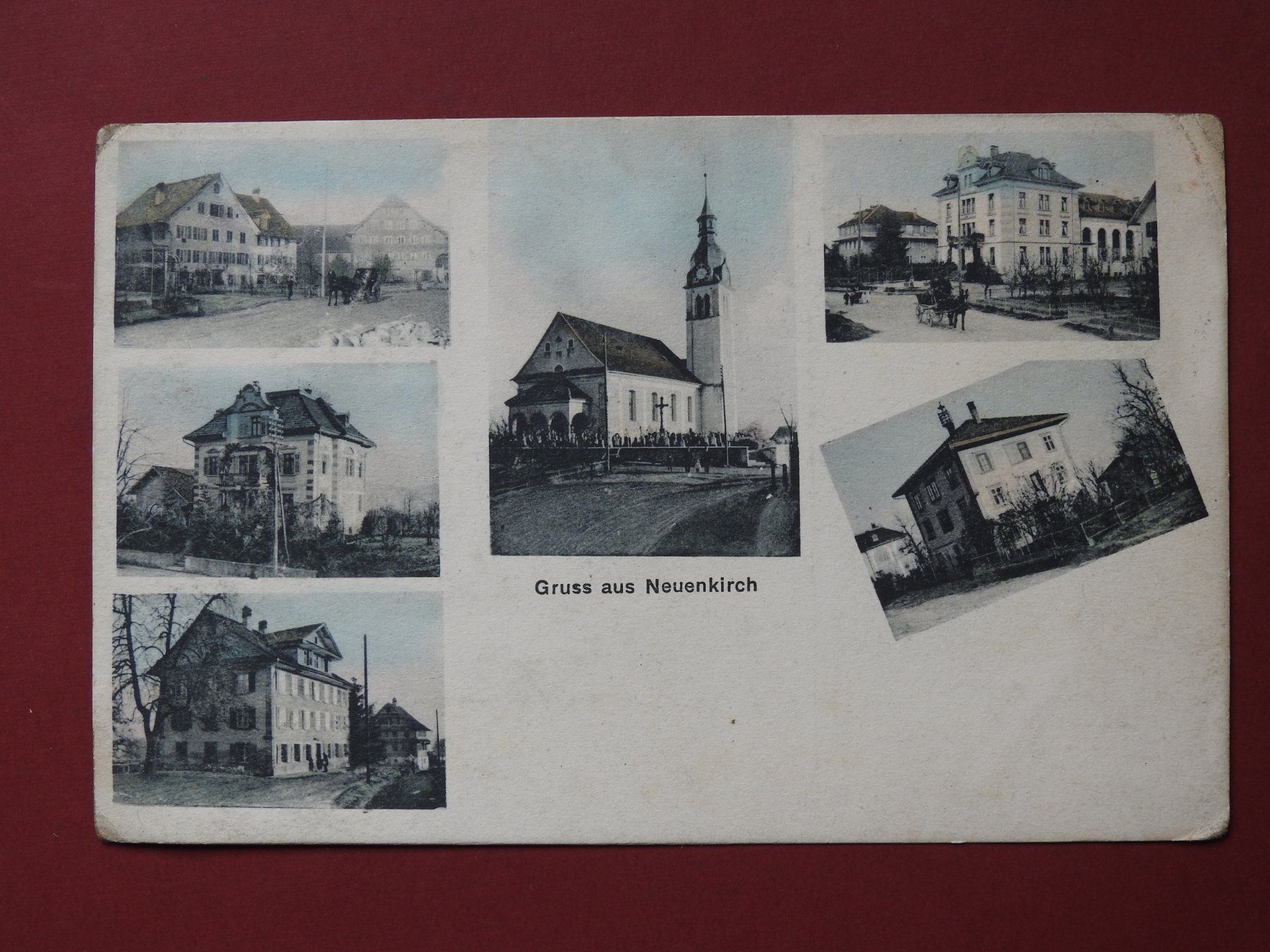 Ansichtskarten: AK Gruss aus Neuenkirch LU – Gebraucht aus Rain von 999-800-K