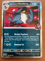 Pokemon Team Rocket's Honchkrow Holo (Versand gratis)