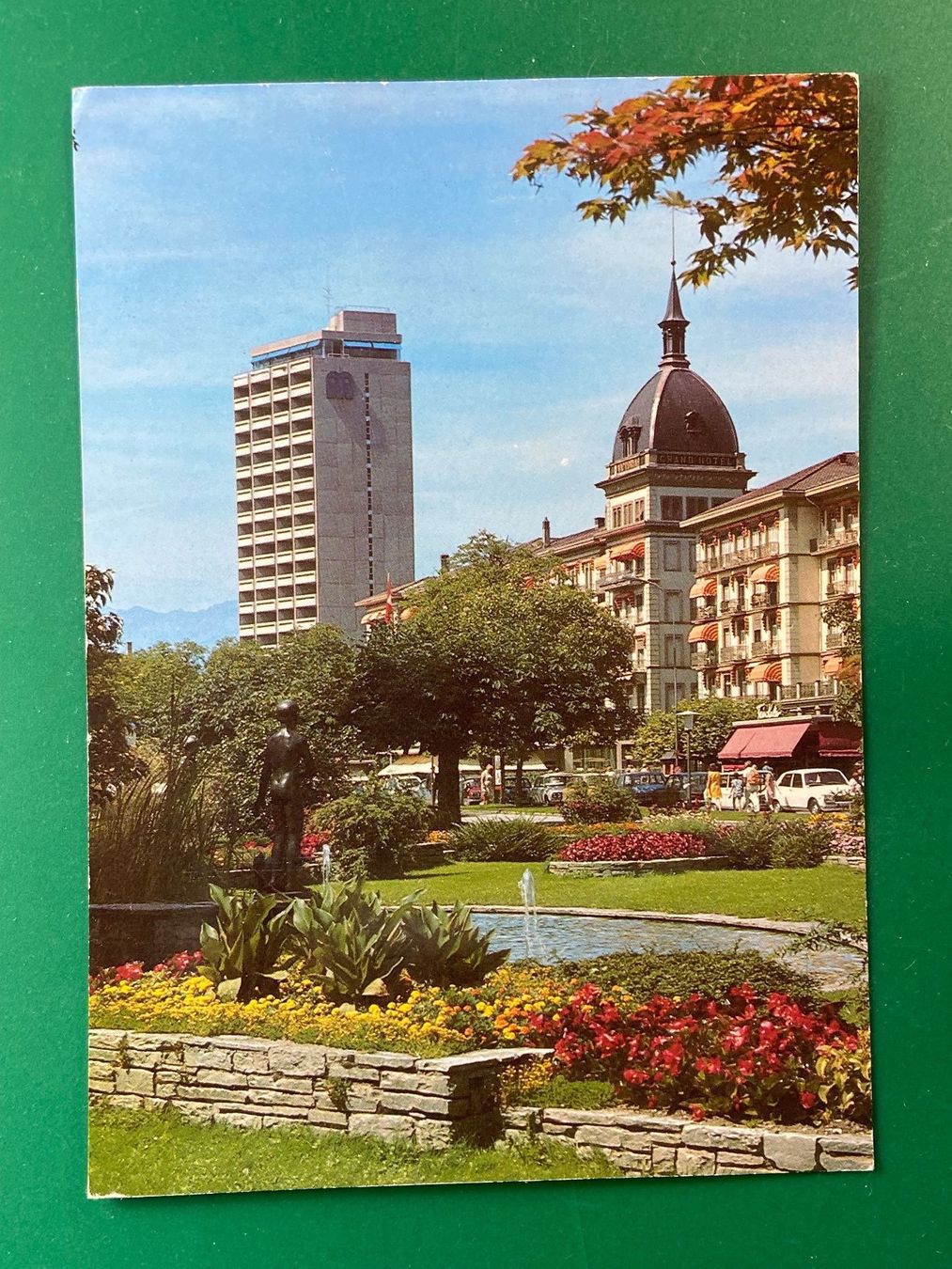 Cartoline postali: Interlaken - Hotel Metropol – Usato da Steg VS venduto da danwer74