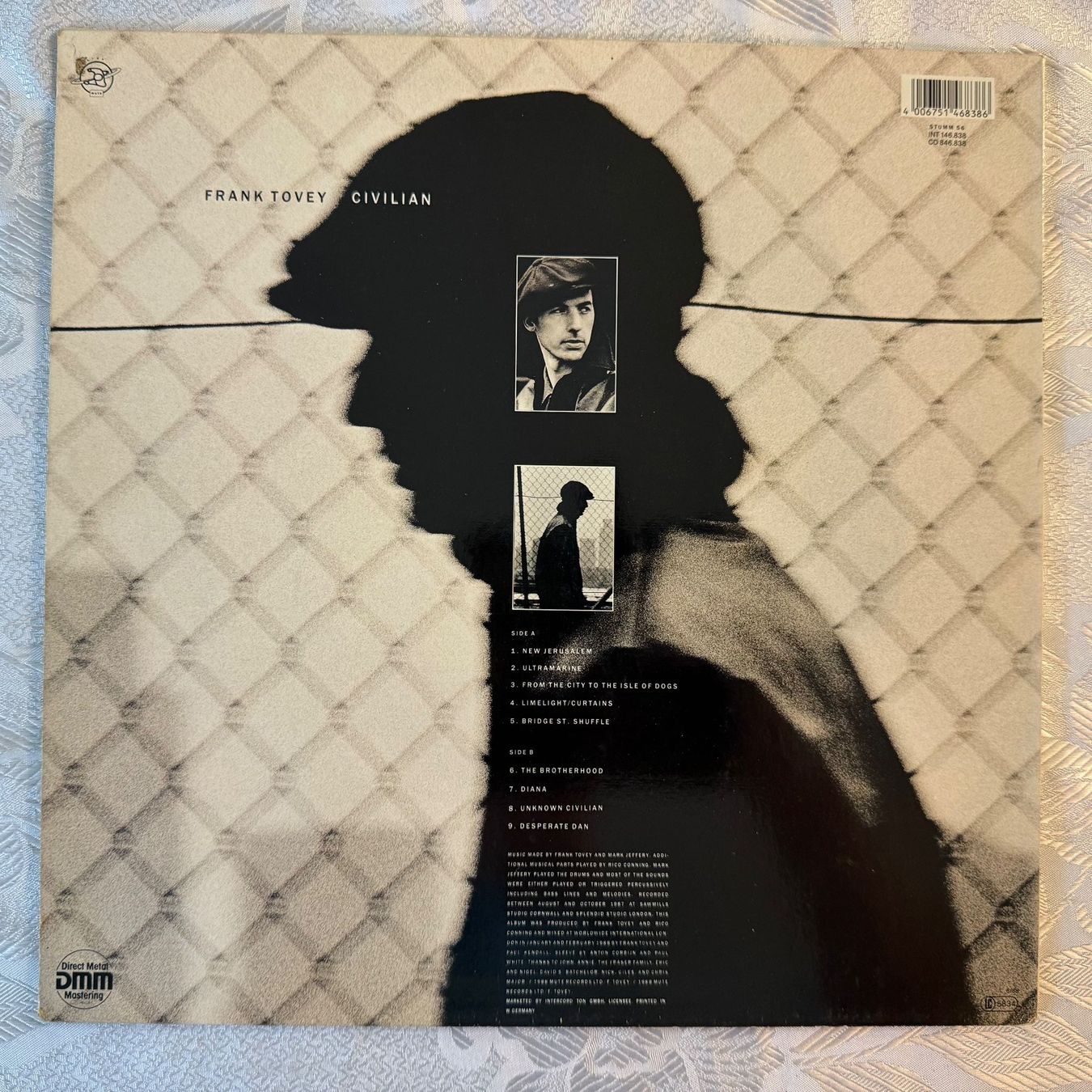 Dischi in vinile: FRANK TOVAY - CIVILIAN – Usato da Zürich venduto da fehlton 1