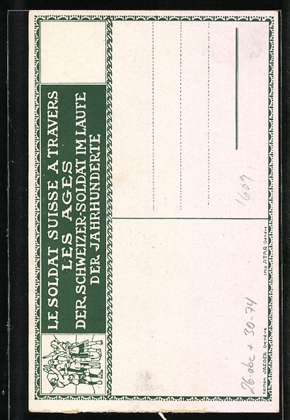 Photos, Lettres & Cartes p.: sign. Ed. Elzingre: Morgarten, Schweizer – D'occasion à Berlin par bartko-reher 1