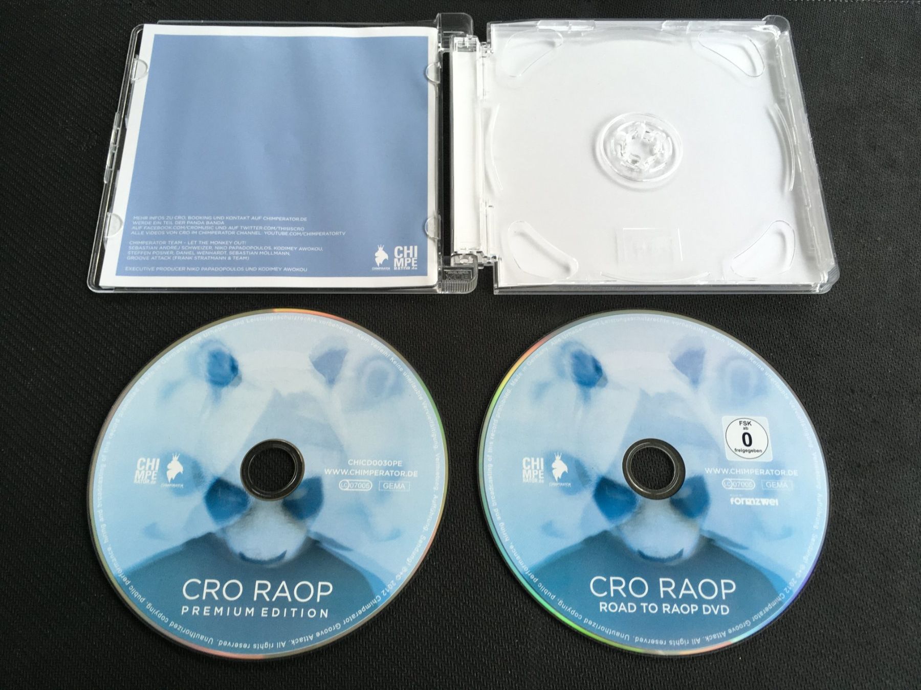 CD: Cro - Raop -CD- CD+DVD – Usato da St.Gallen venduto da MedienJoe 1