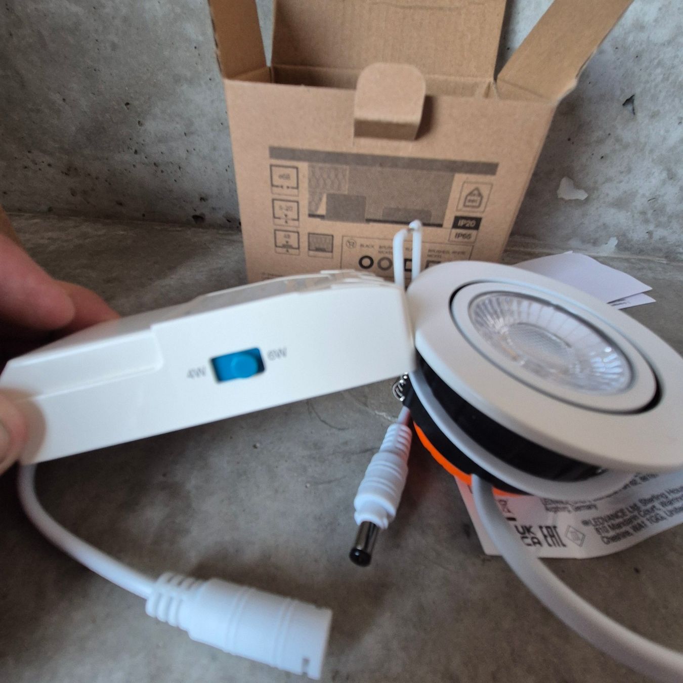 Osram Lampadari & plafoniere: LEDVANCE Einbaustrahler 600lm dimmbar neu OVP – Nuovo e nell'imballaggio originale da Schafisheim venduto da Bingi02 5