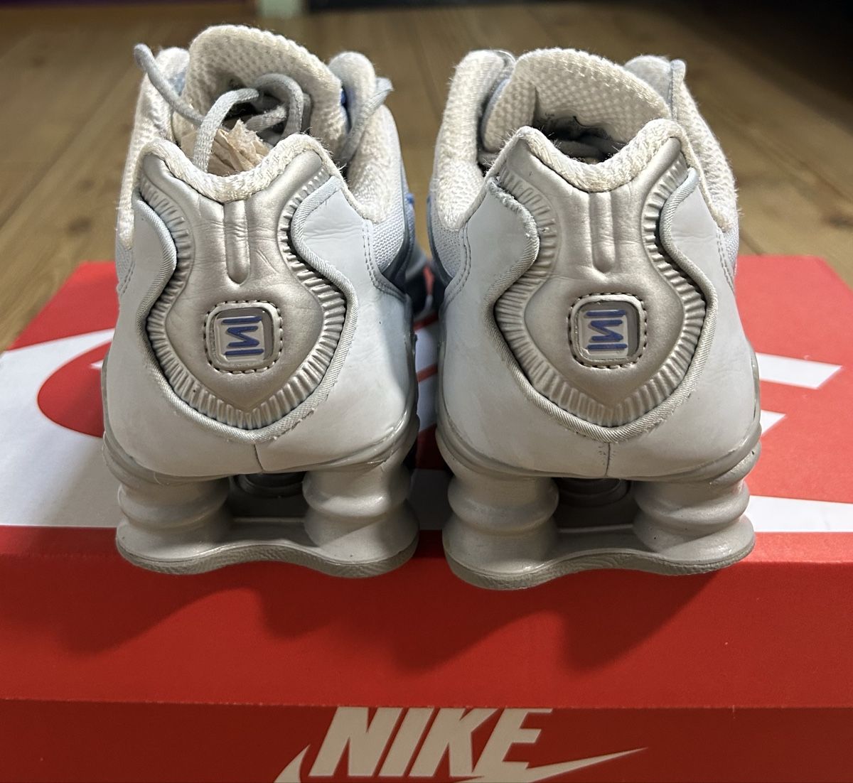 Nike Scarpe da uomo: Nike Shox TL platinum Silver/Blue – Usato da brent venduto da fukusapes 4