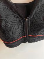 Top di cottone con Zip-tg M/L-nuovo-chic e sexy