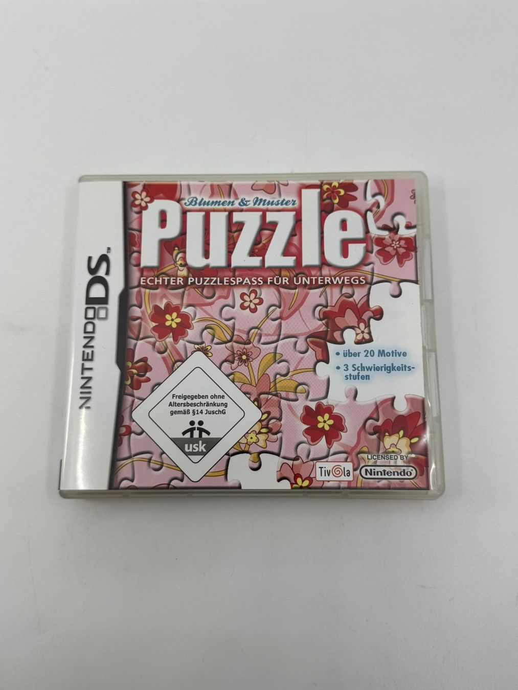 Spiele: Blumen & Muster Puzzle (Nintendo DS) – Gebraucht aus Herisau von Seyashop1