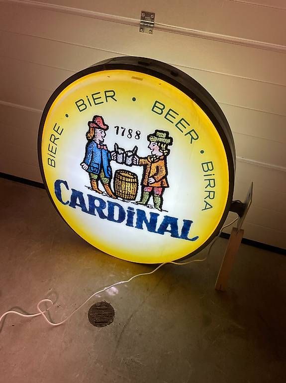 Lampade: Cardinal Bier Leuchtreklame – Usato da Ettingen venduto da Donald4107 3