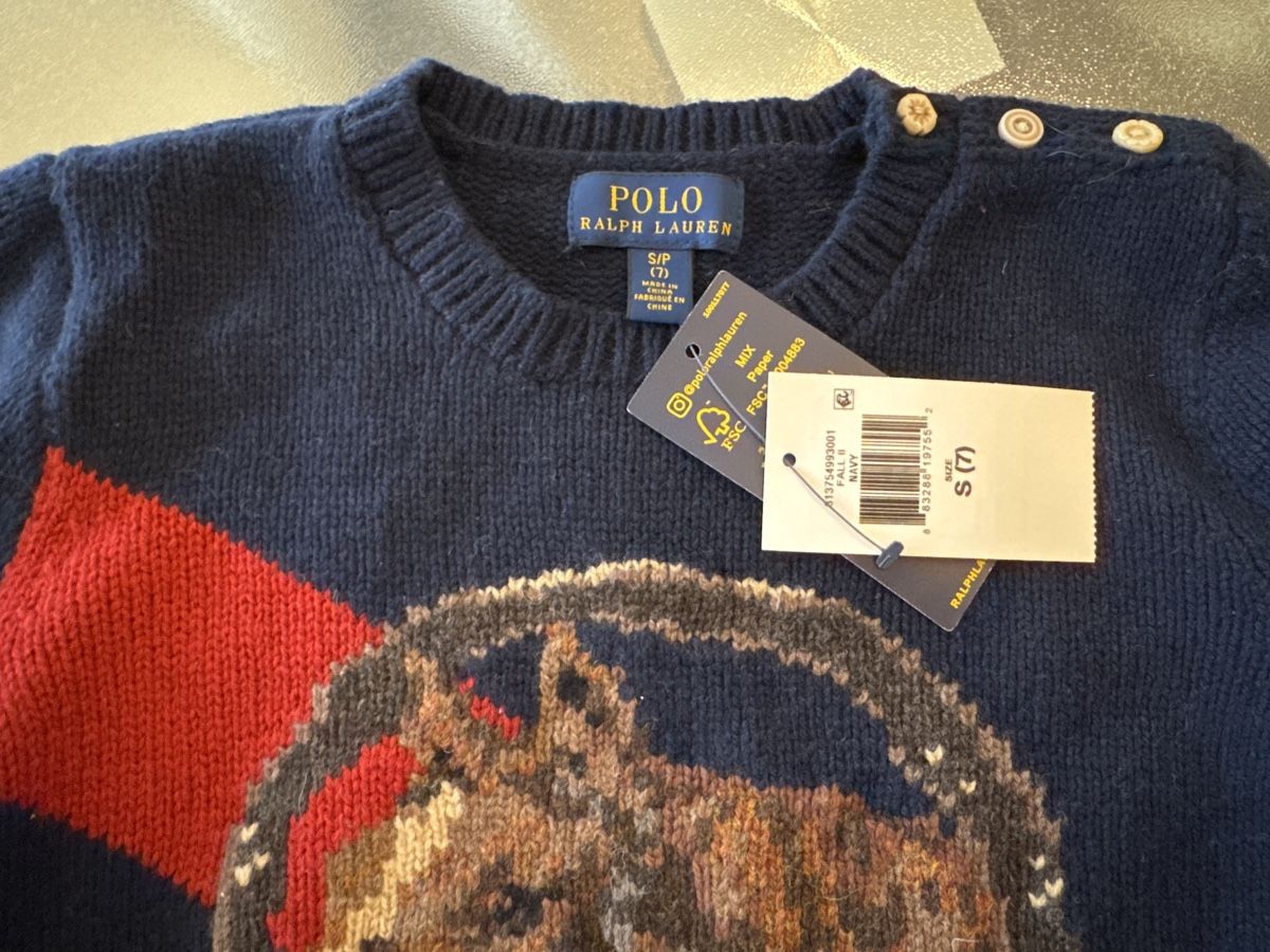 Ralph Lauren Pullover & Sweatshirts: Ralph Lauren Pullover size 6 years 117-123 NP390.- – Neu und originalverpackt aus Le Mont-sur-Lausanne von swisssail 1