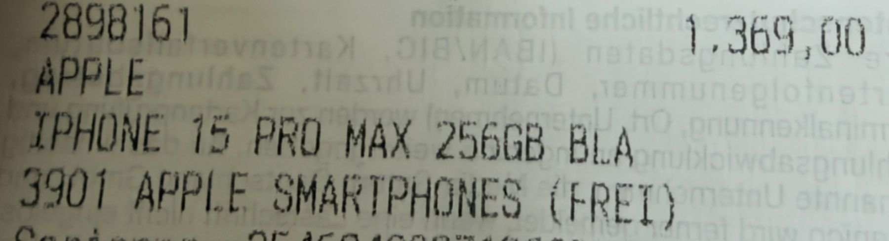 Apple Portables: iPhone 15 Pro Max 256 GB Black Titanium – D'occasion à Baden par doe_pr57 6