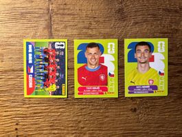 Panini W26 Czechia (2, 7, 13)