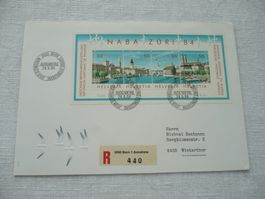 1984 FDC NABA-Block SBK W64