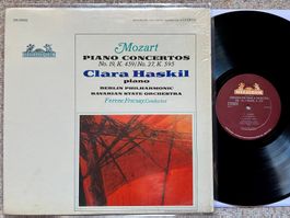 Mozart Clara Haskil Piano Concertos No.19 /17 LP GEWASCHEN