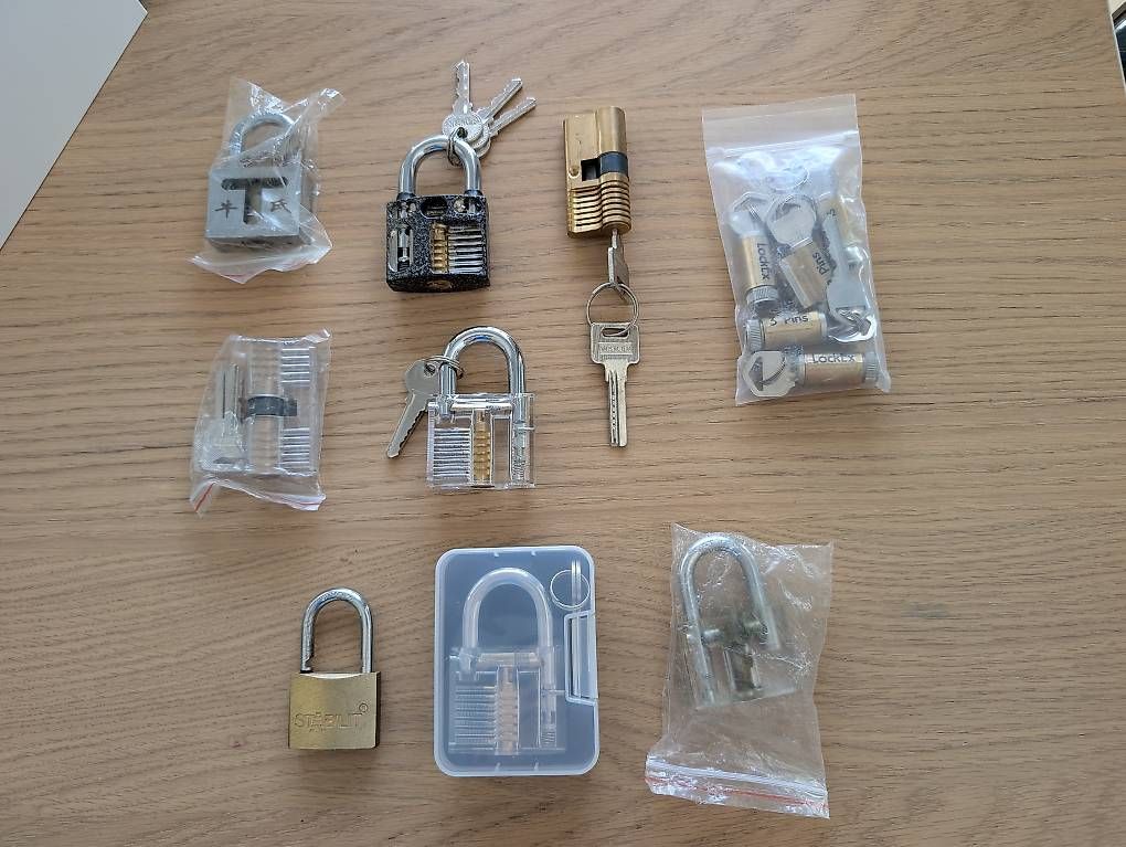 Lucchetti: Lockpicking Sets und Übungsschlösser – Usato da Zürich venduto da tut_8y8f