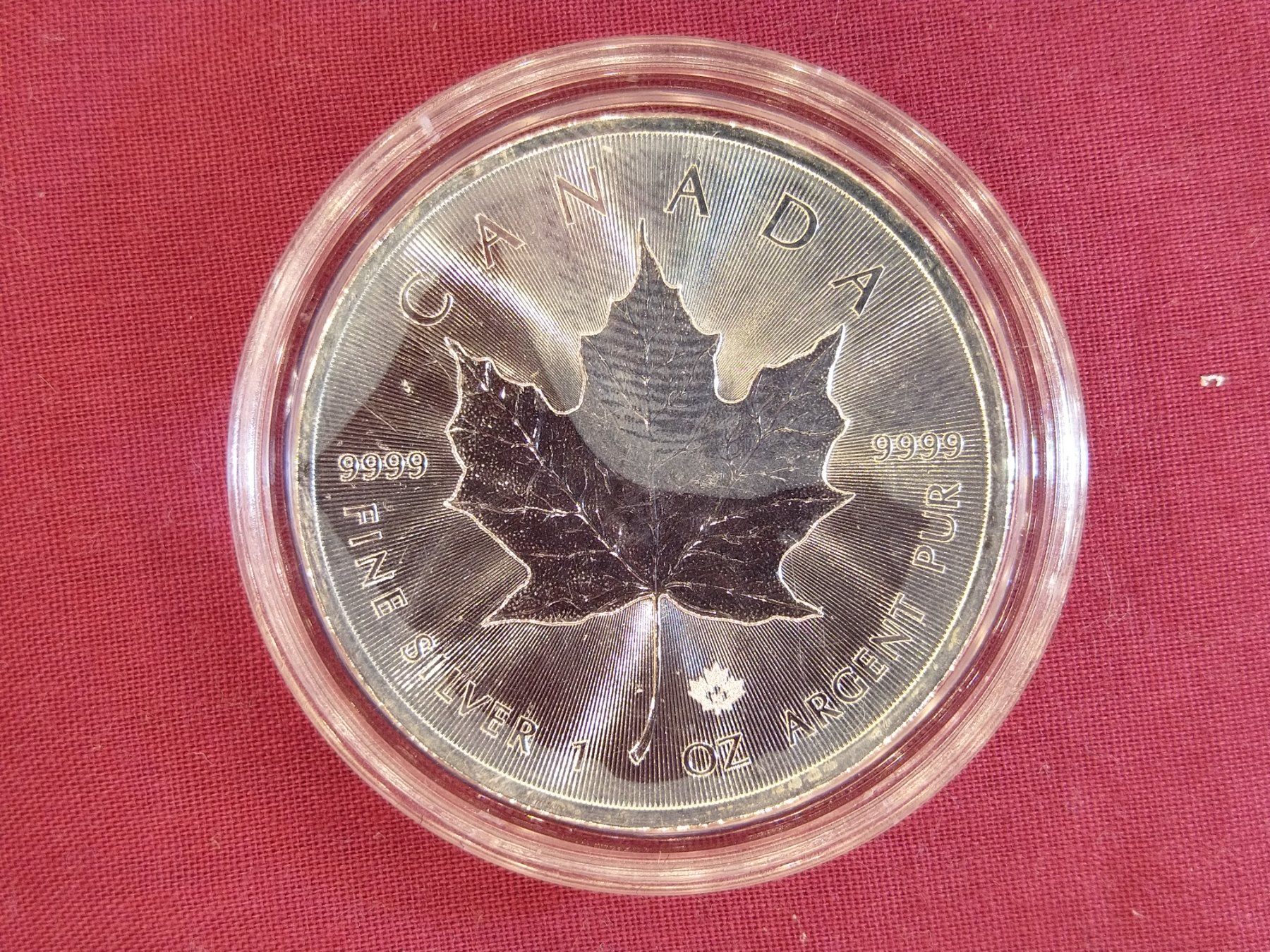 Alle Münzen: Silber Maple Leaf 1 oz - 2015 – Gebraucht aus Dättlikon von Quarz58