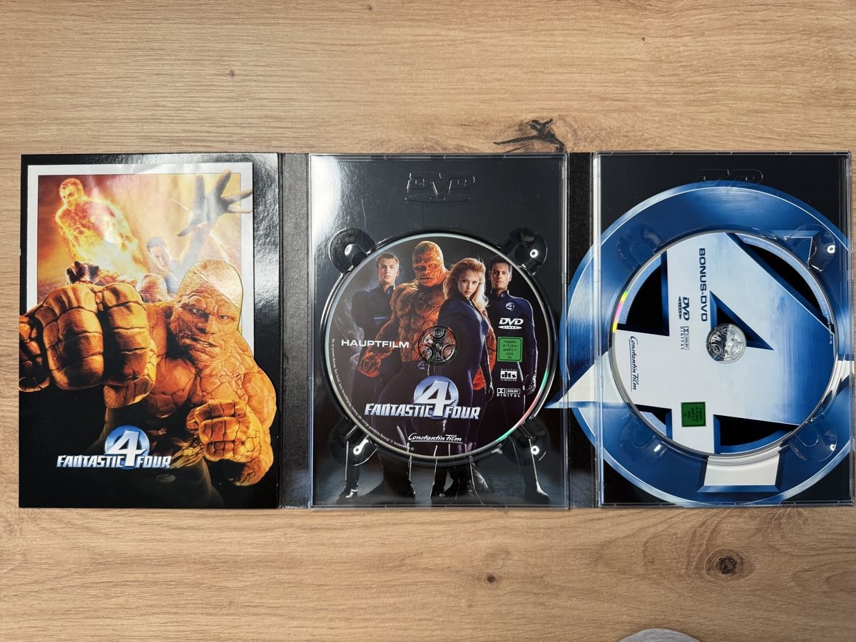 Tutti i DVDs: Fantastic Four DVD - Premium Edition - Box – Usato da Biberist venduto da etesummer 2