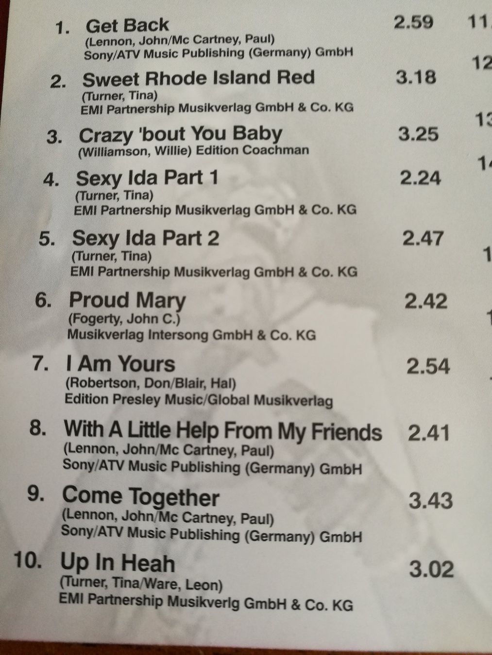 CD: Tina Turner 4 CDs – Nuovo (secondo la descrizione) da Horn venduto da sonjamenzi 1
