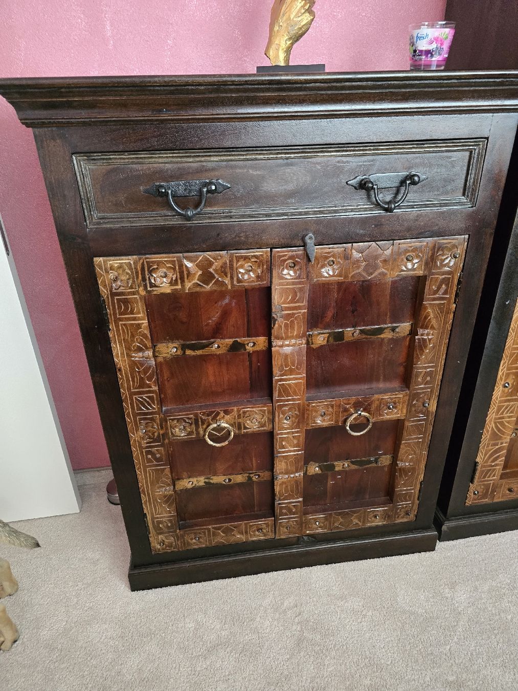 Cassettiere: Orientalische massivholz Kommode, Highboard – Usato da Stein am Rhein venduto da dom_k28v 1