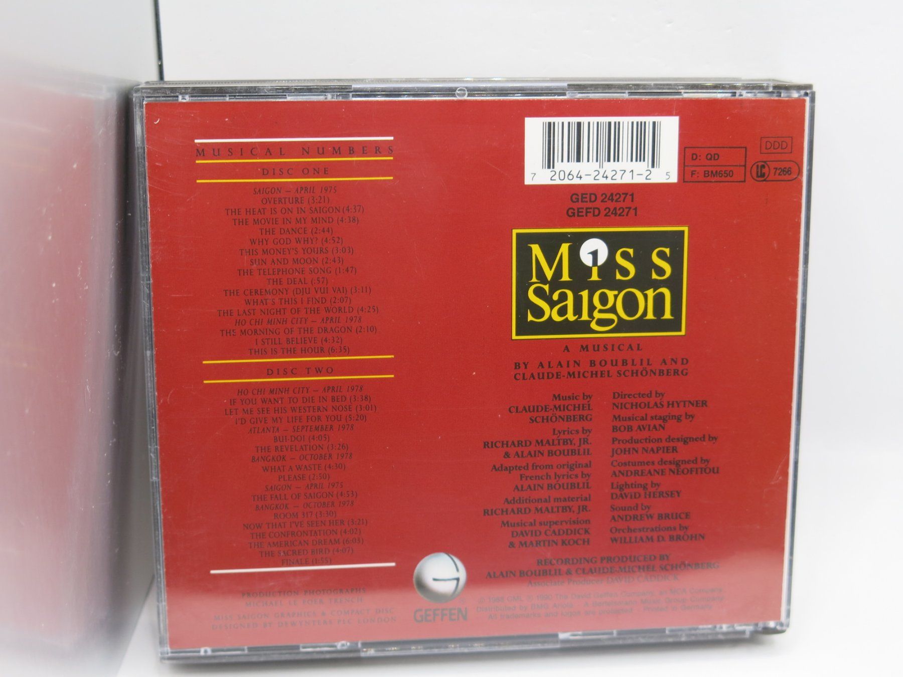 CDs: 2 CD Box Set: Miss Saigon – D'occasion à Ernetschwil par luisvonerni 3
