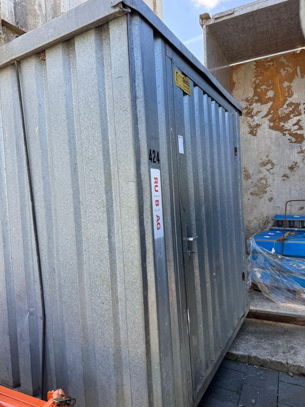Baucontainer: Baustellencontainer / Materialcontainer – Gebraucht aus Zell LU von christian_0303 2