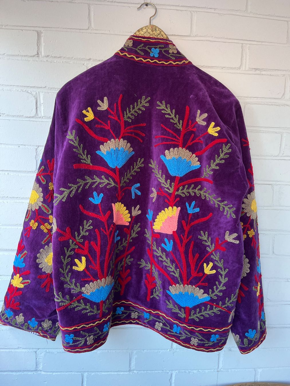 Giacche: Embroidery velvet jacket – Nuovo e nell'imballaggio originale da Chiasso venduto da Pat_chuli 3