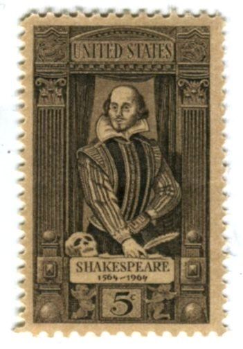 Alle Briefmarken: Briefmarke "William Shakespeare". USA – Neu und originalverpackt aus Basel von Butsch5