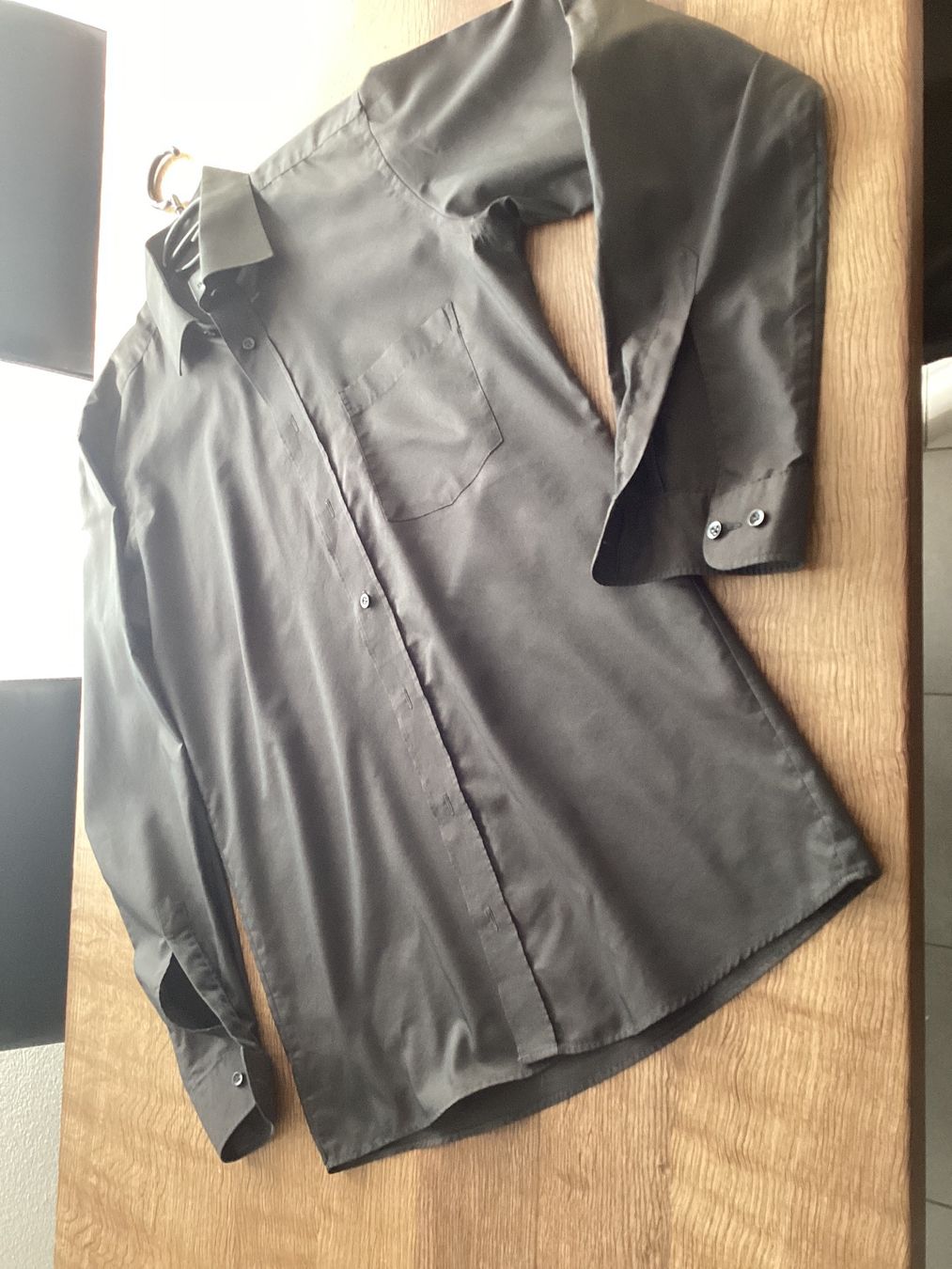 Hemden: David‘s Mode HEMD GR.M/L MEN / Schwarz / Langarm – Gebraucht aus Frauenfeld von Boldi46 2