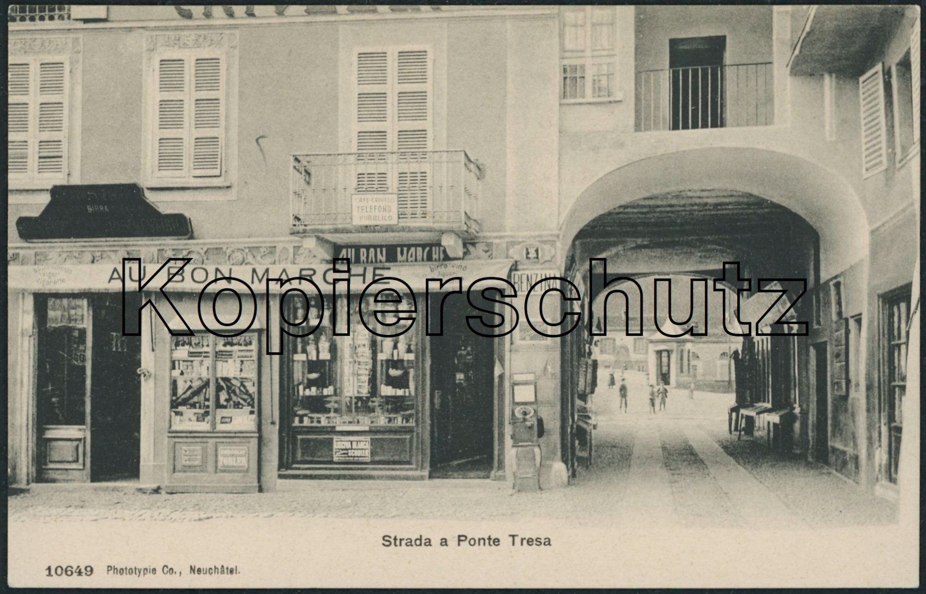 Cartoline postali: TI Ponte Tresa – Nuovo (secondo la descrizione) da Schindellegi venduto da leecollect