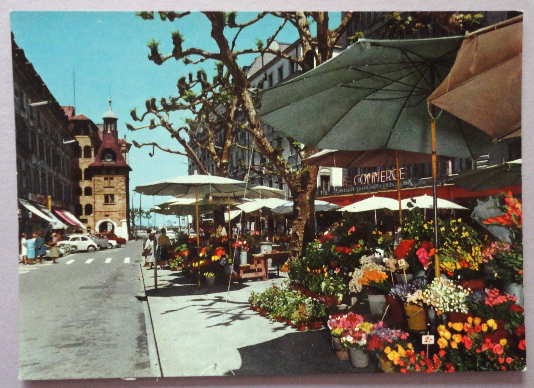 Cartoline postali: Genève - La Place du Molard – Usato da Fétigny venduto da Billy2miny