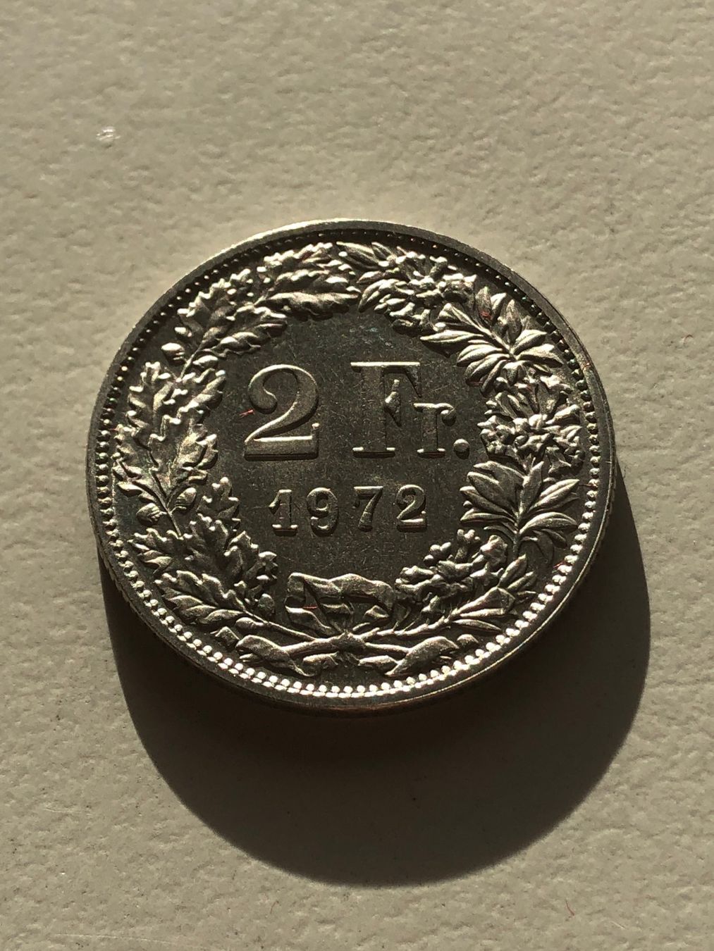 Tutti le monete: 2 Fr. 1972 Top – Usato da Schötz venduto da Odpa