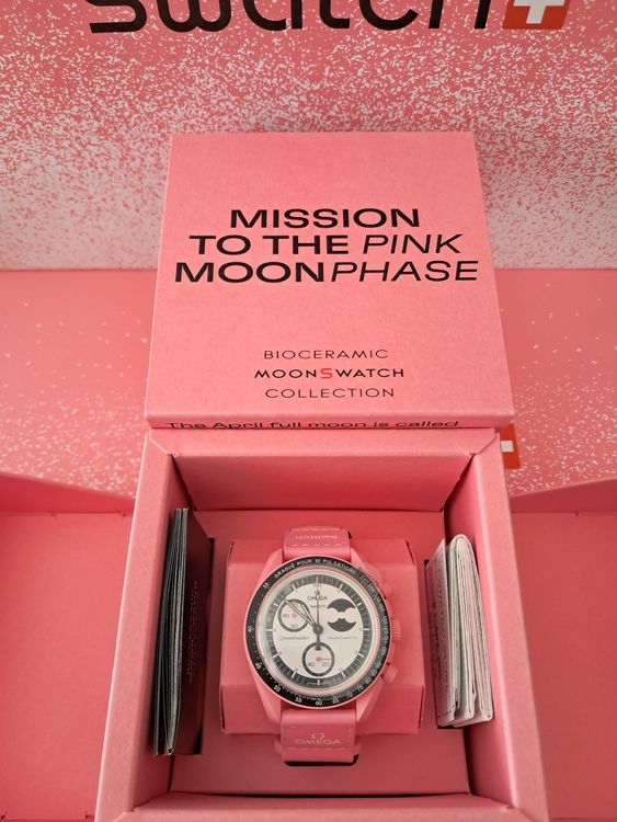 Swatch Orologi: Swatch x Omega Moonswatch Mission to the Pink Moonphase – Usato da Niederhasli venduto da zvb_fgn2 4