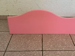 Rosa Wandregal Mädchenzimmer Deko  geschwungen Dekorativ