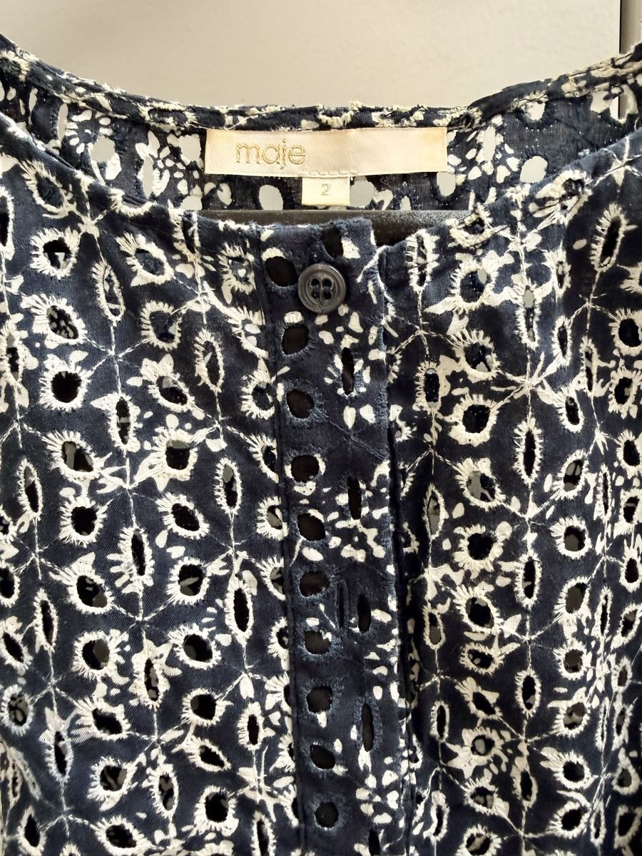 Maje Camicette: Cropbluse von Maje Grösse 2 – Usato da Füllinsdorf venduto da Ayumi_CH 2