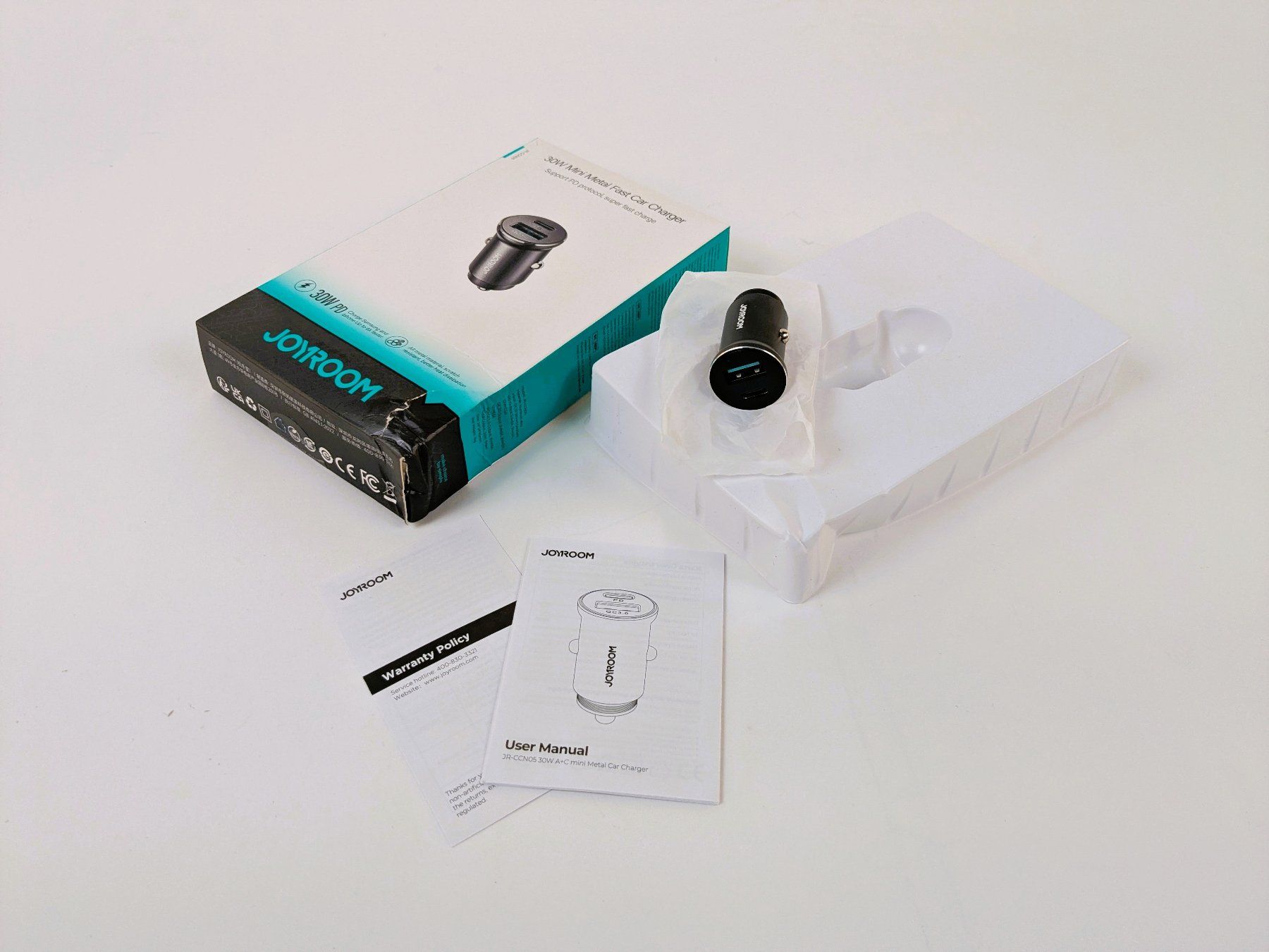 Unità & Adattatore: JOYROOM Autoadapter 30W – Nuovo (secondo la descrizione) da Dintikon venduto da Restwert_Dintikon