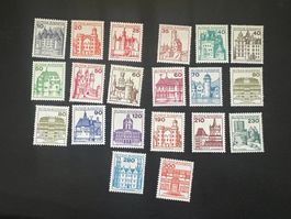 BRD Nr.532-677 ohne 534+540  Dauerserie postfrisch (5891)
