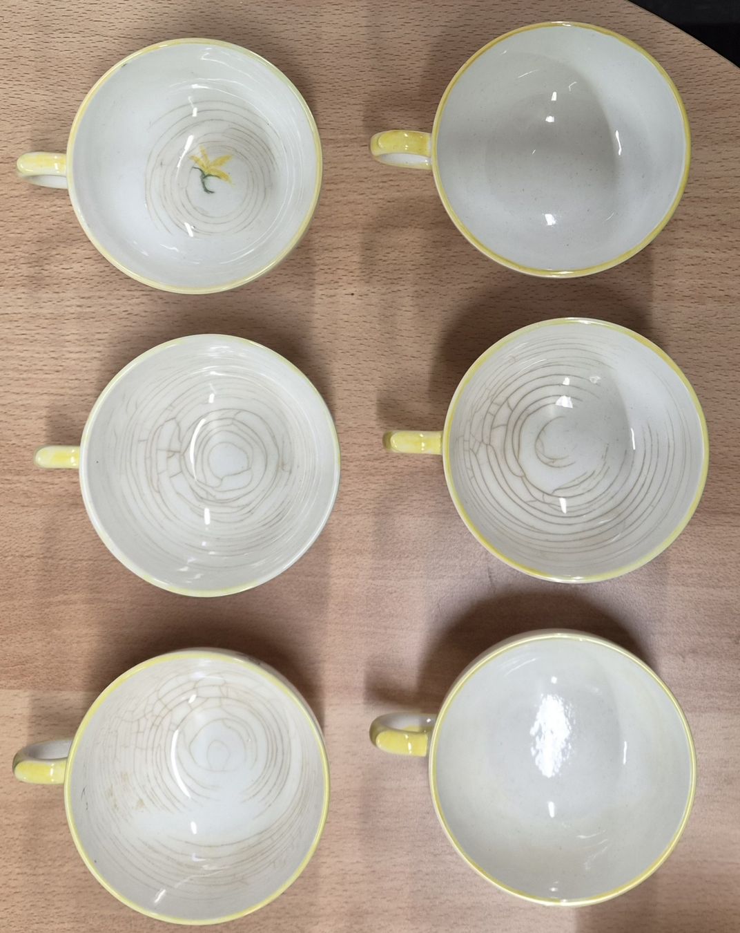Tazze: Service à café Signa fleurs papillons  – Usato da Le Locle venduto da La-Boutik 1