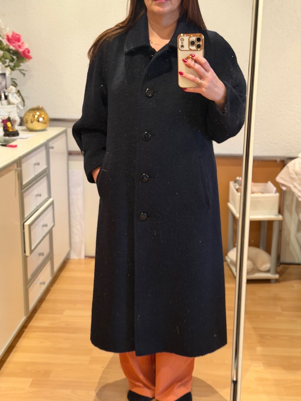 Cappotti: Mantel aus reiner Schurwolle Gr. 44 – Usato da Grosswangen venduto da second_hand_dress 9