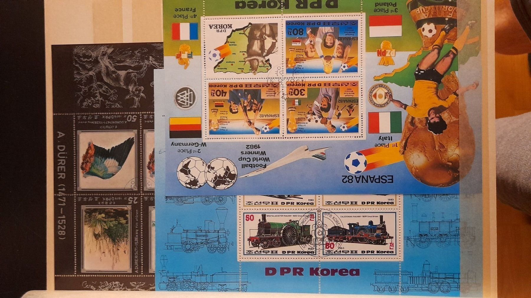 Tutti i francobolli: Sonderblocks Korea mit Album – Usato da Balgach venduto da SIMEON27 7