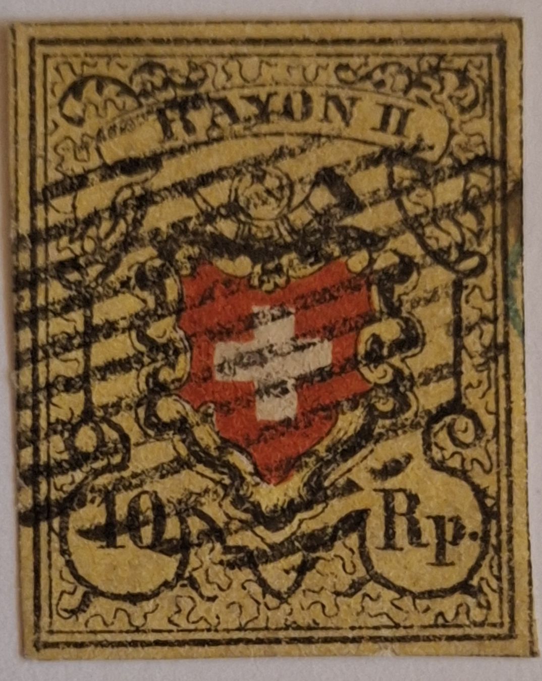 Tutti i francobolli: Rayon 16II Typ 32 D - RU mit Befund – Usato da Balgach venduto da SIMEON27