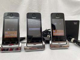 Telefon GIGASET SL 910A mit 3 Stationen