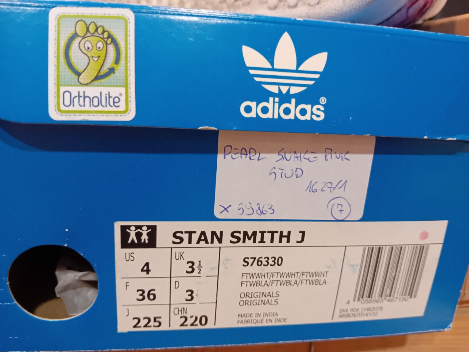 Adidas Scarpe da donna: Adidas Stan Smith Rosa Pitone e Borchie Taglia 36 – Usato da Biasca venduto da Old_6blh 5
