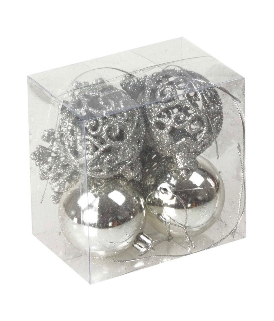 Tutte le decorazioni: AKTION Weihnachtskugeln 39-teiliges Set Blau/Silber – Nuovo e nell'imballaggio originale da Basel venduto da Seifehuesli 4