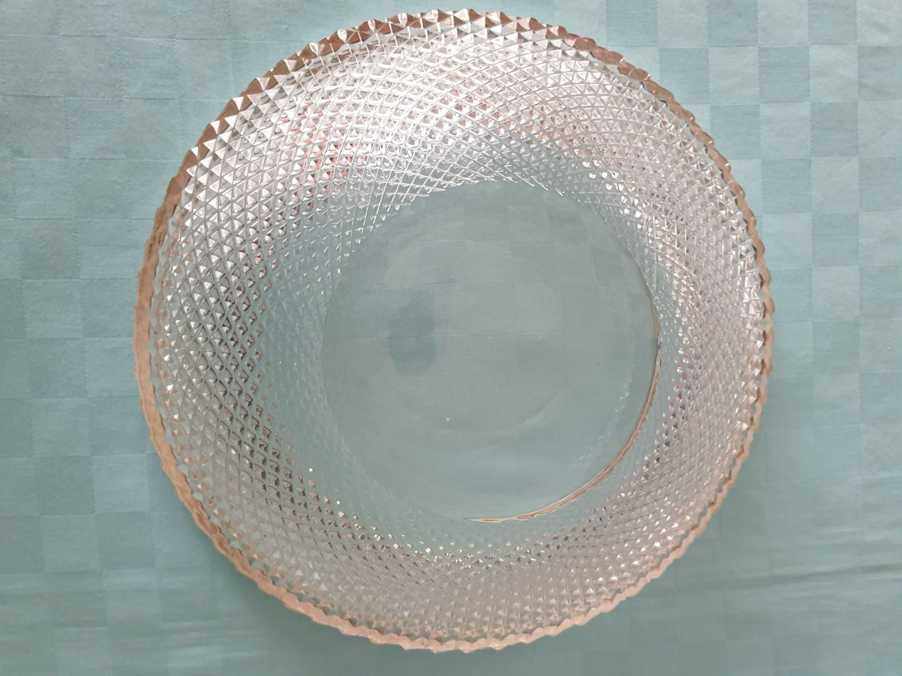 Coupes: Glas Schale Schüssel mit Silber - Rand – D'occasion à Mörschwil par spirspi 2
