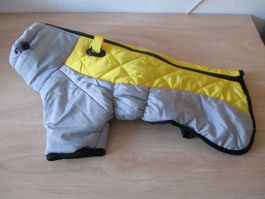 WARMER WATTIERTER HUNDE OVERAL RÜCKENLÄNGE 54CM FABRIKNEU