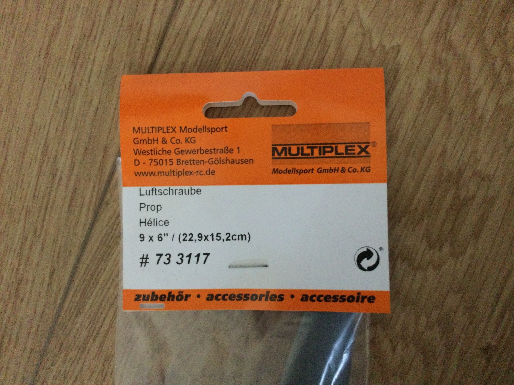 RC Modellbau: Hélice APC 9x6 ThinElectric – Neu und originalverpackt aus Yvonand von Li_poch 1