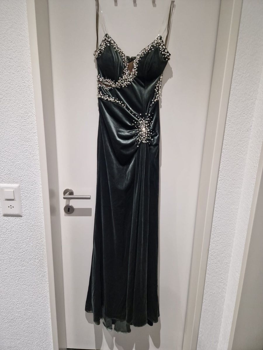 Shein Vestiti: Elegantes Samt-Abendkleid mit Strass – Usato da Erlinsbach SO venduto da dikaan 5