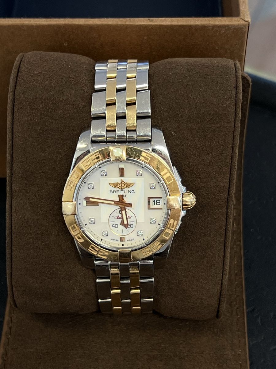 Breitling Uhren: Breitling Galactic 36 Automatic mit Diamanten – Gebraucht aus Frauenfeld von BijouterieRhyhof 8