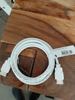 6 Stück weisse Premium HDMI-Kabel 