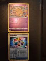 Pokémon Karten Dedenne und Turbo Patch THANK YOU STAMP