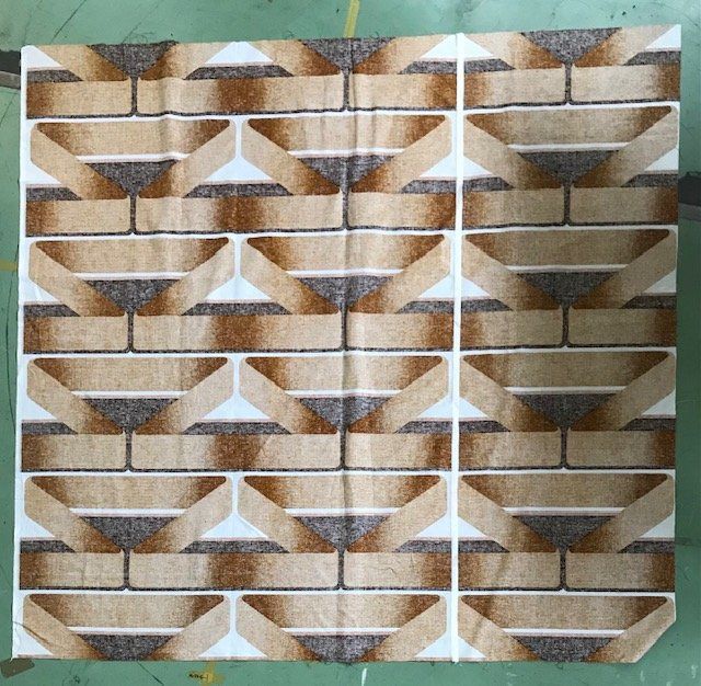 Stoffe: Vorhang Stoff 70er geometrische Musterung – Gebraucht aus Zürich von gigimai67 4