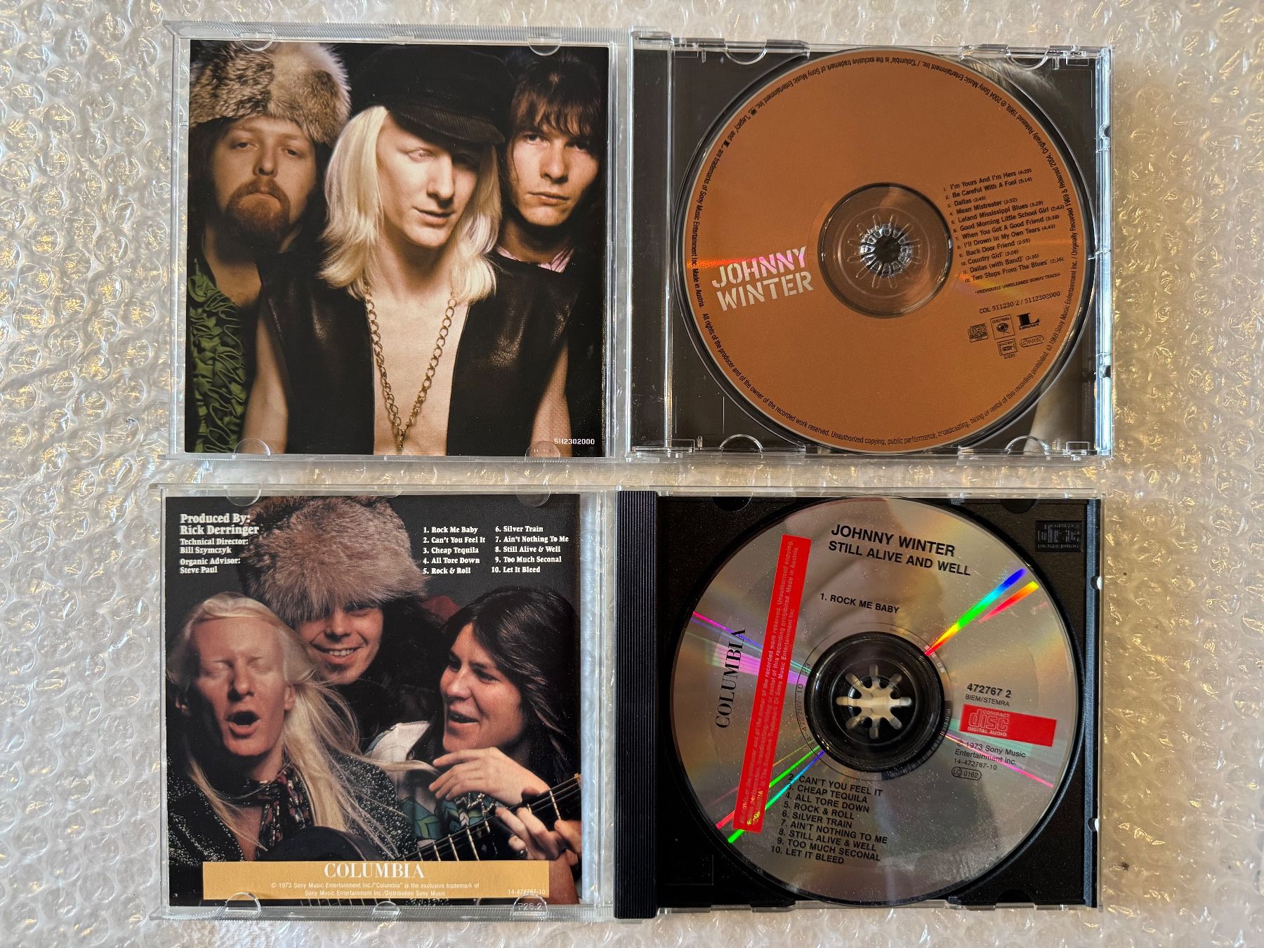 CD: 2 x Johnny Winter - Still Alive and Well / Same – Usato da Duggingen venduto da Kisha010 1